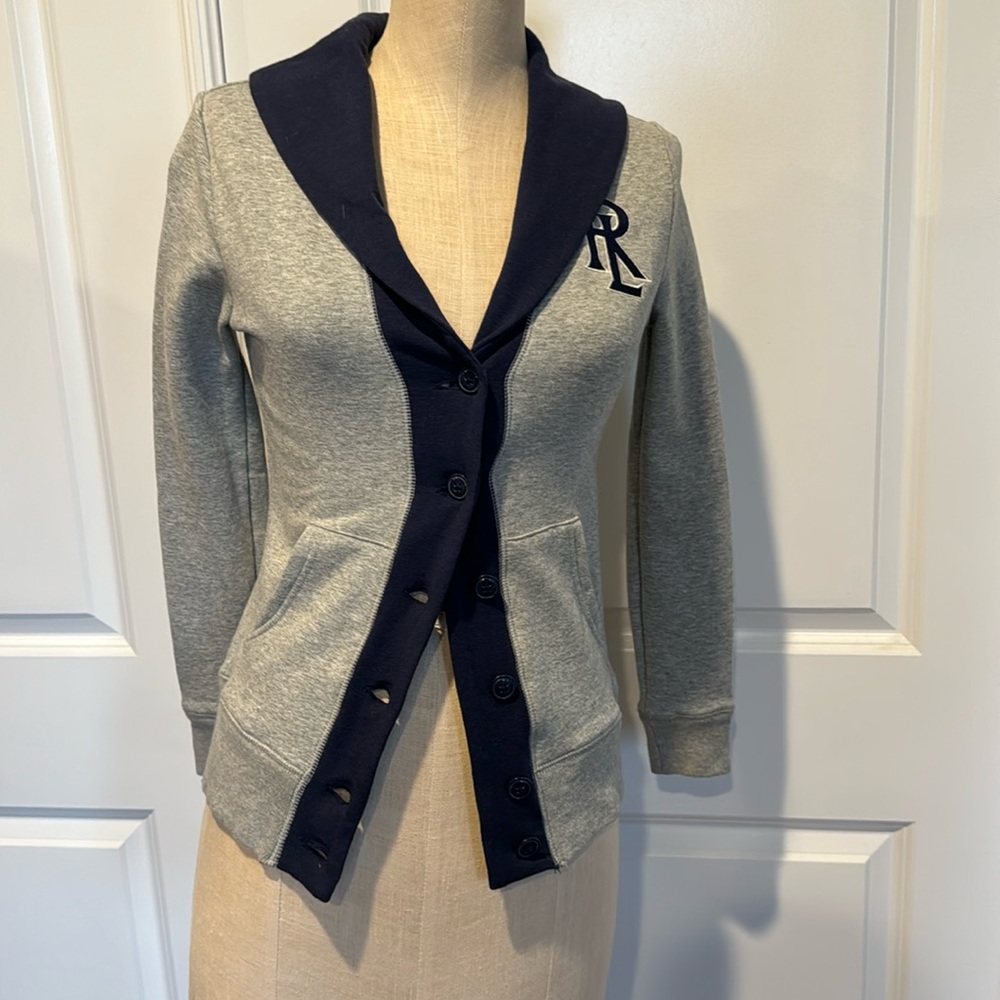 Ralph Lauren Button Down Jersey Cardigan